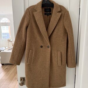 JCrew Women's Camel Pea Coat